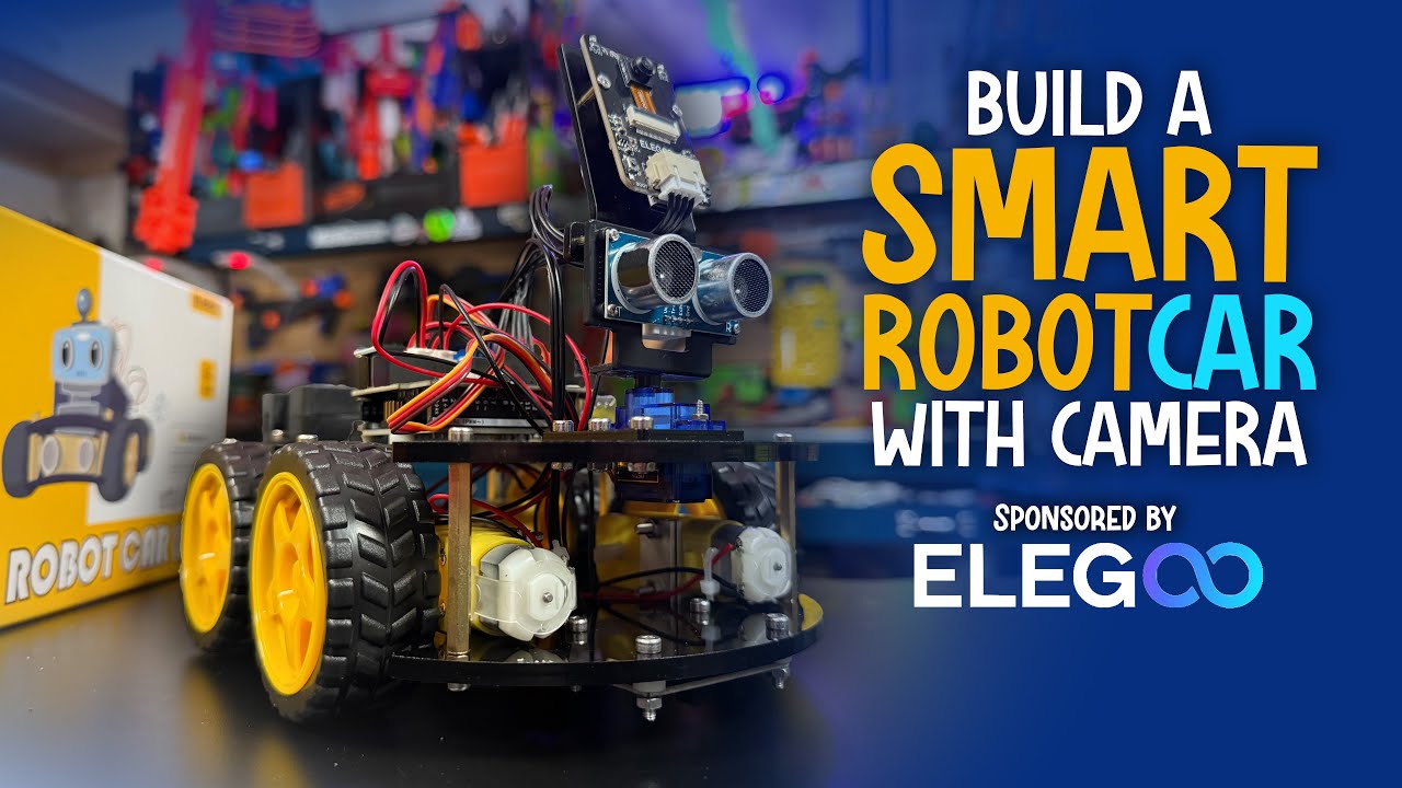 Building robots in the garage, the ELEGOO Smart Robot Car V4