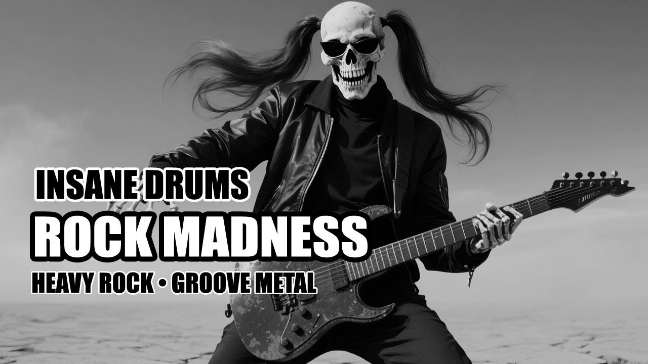 🔥 Unchained Rock Madness – Insane Drums & Crushing Groove | Heavy Rock ⚡ Groove Metal