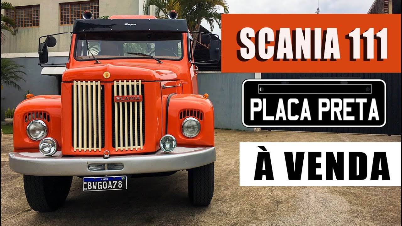 SCANIA 111 JACARÉ PLACA PRETA À VENDA | APOGEU MOTORS