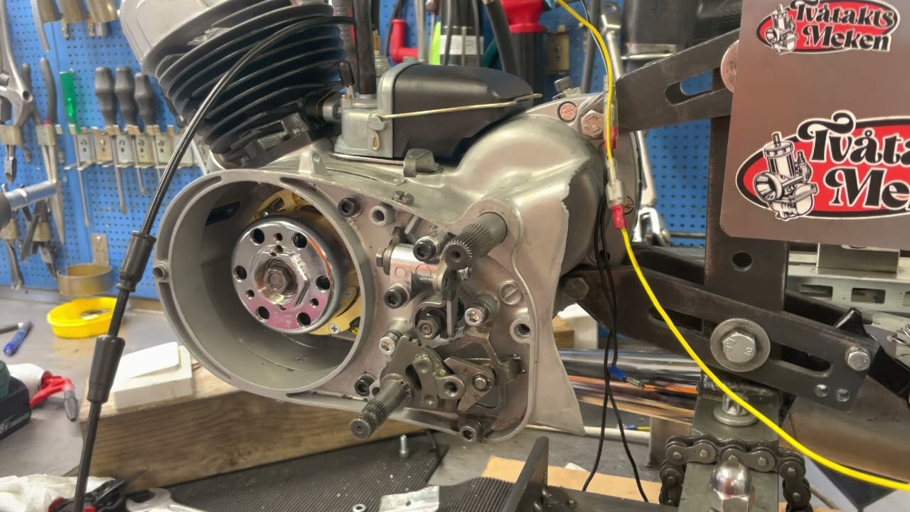 Justera in växlar på Sachs KFS