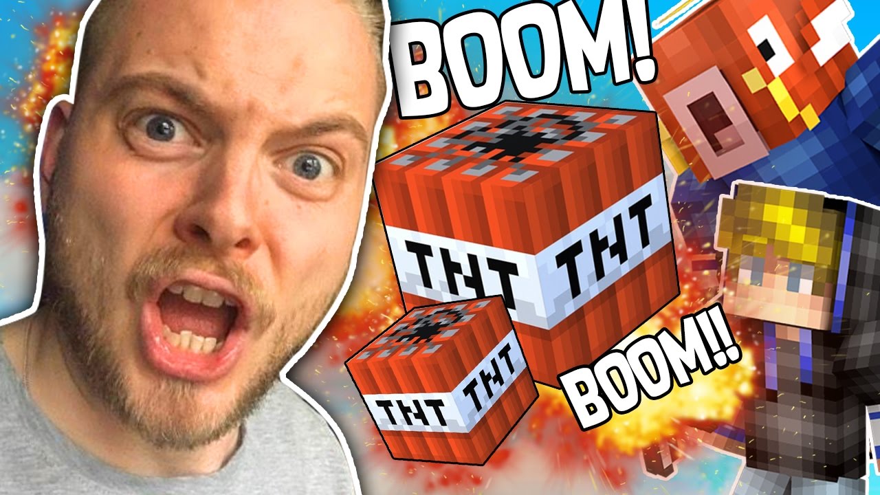 KILLING EVERY TEAM USING TNT in BEDWARS!! - MINECRAFT MINI GAME