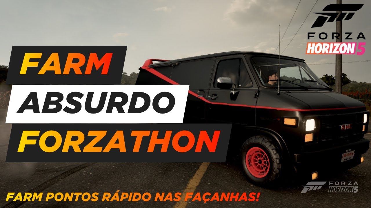 FARM DE PONTOS FORZATHON MUITO FÁCIL | Forza Horizon 5