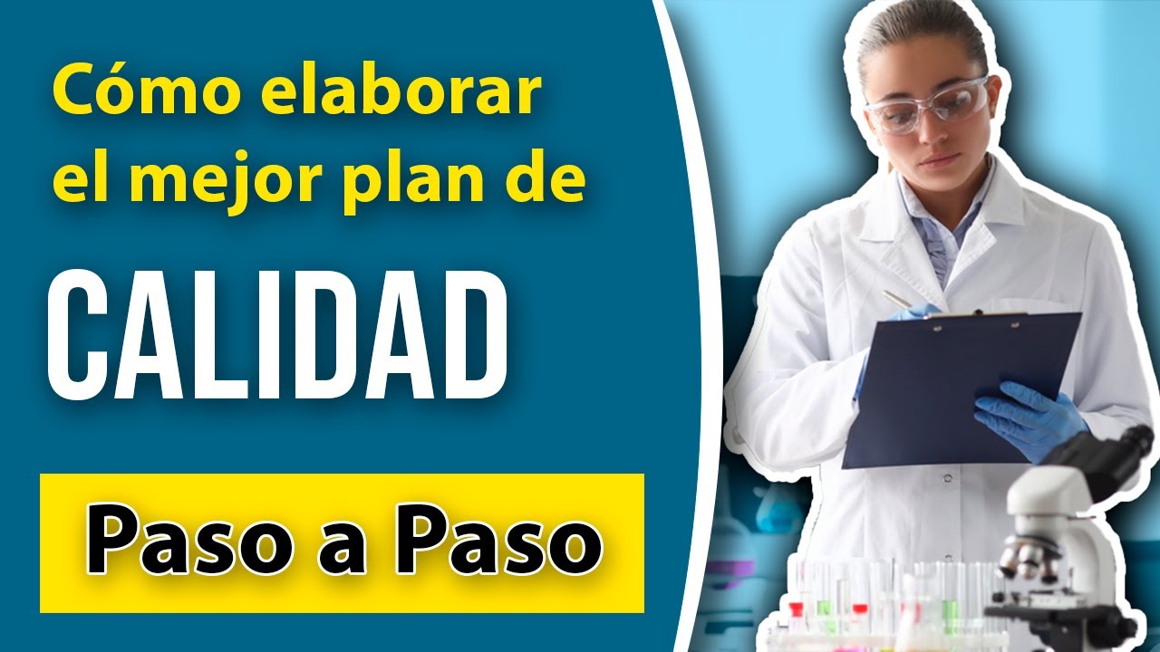 🔥 Cómo realizar un PLAN DE CALIDAD para tu laboratorio en poco tiempo