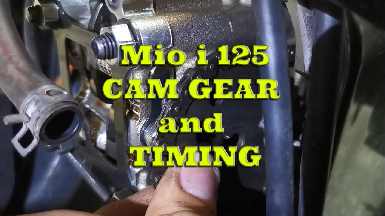 MIO i 125 CAM GEAR AND TIMING