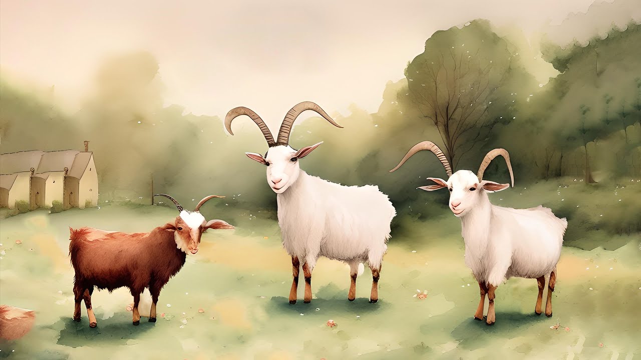The Three Billy Goats Gruff | A Story About Standing Up to Bullies | Children's Story Kingdom