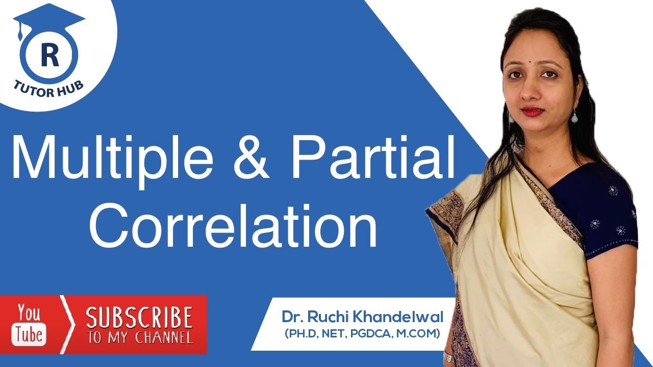 #4 Multiple and Partial Correlation in Hindi | Exam Questions| Dr. Ruchi Khandewal