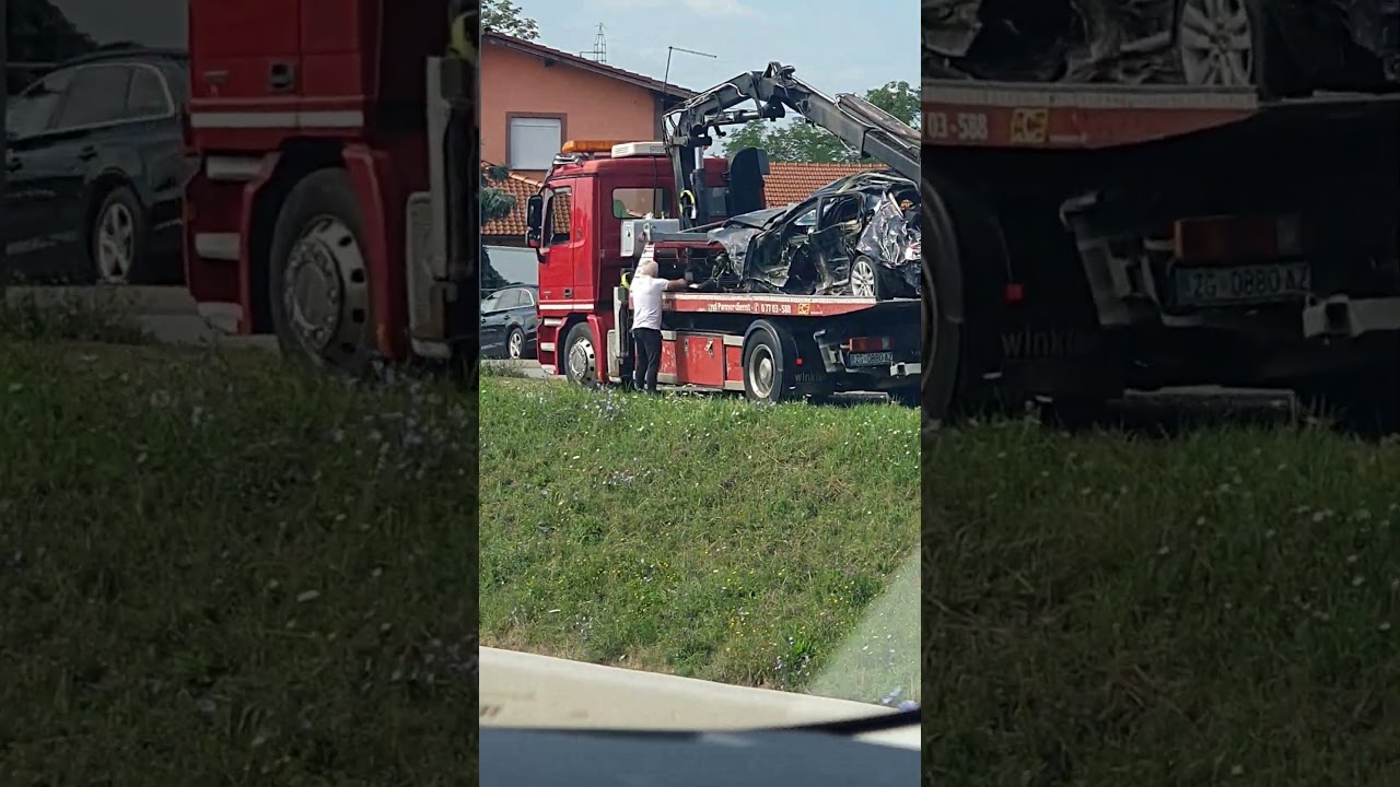 sopnica auto u kanalu