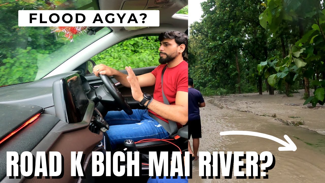 Delhi to Nainital in monsoon:  road blocked, Flood & landslide, Brezza ZXI @explorewithalpha