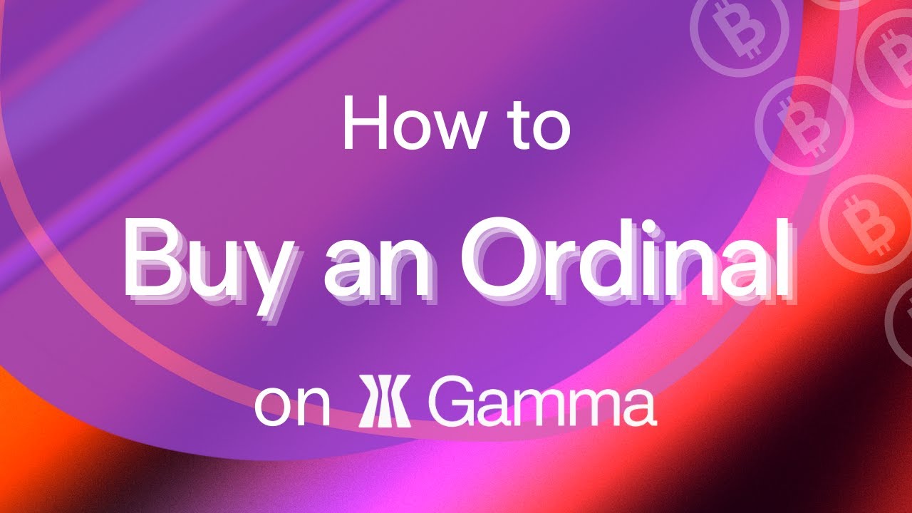 How to buy an Ordinal