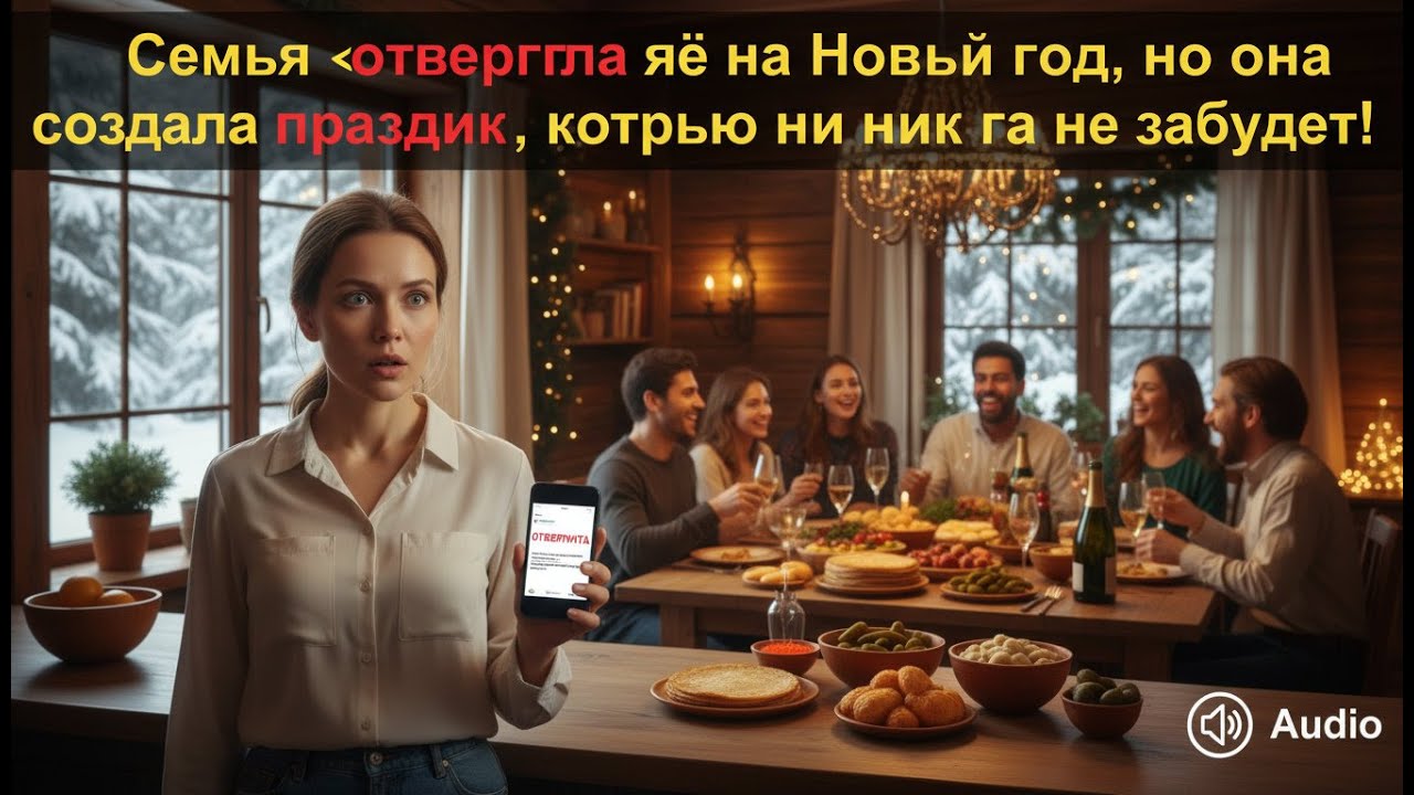 НА НОВЫЙ ГОД РОДИТЕЛИ ОТВЕРГЛИ ДОЧЬ РАДИ НЕВЕСТКИ, НО ЕЁ ОТВЕТ РАЗРУШИЛ ИХ ИЛЛЮЗИЮ СЕМЬИ
