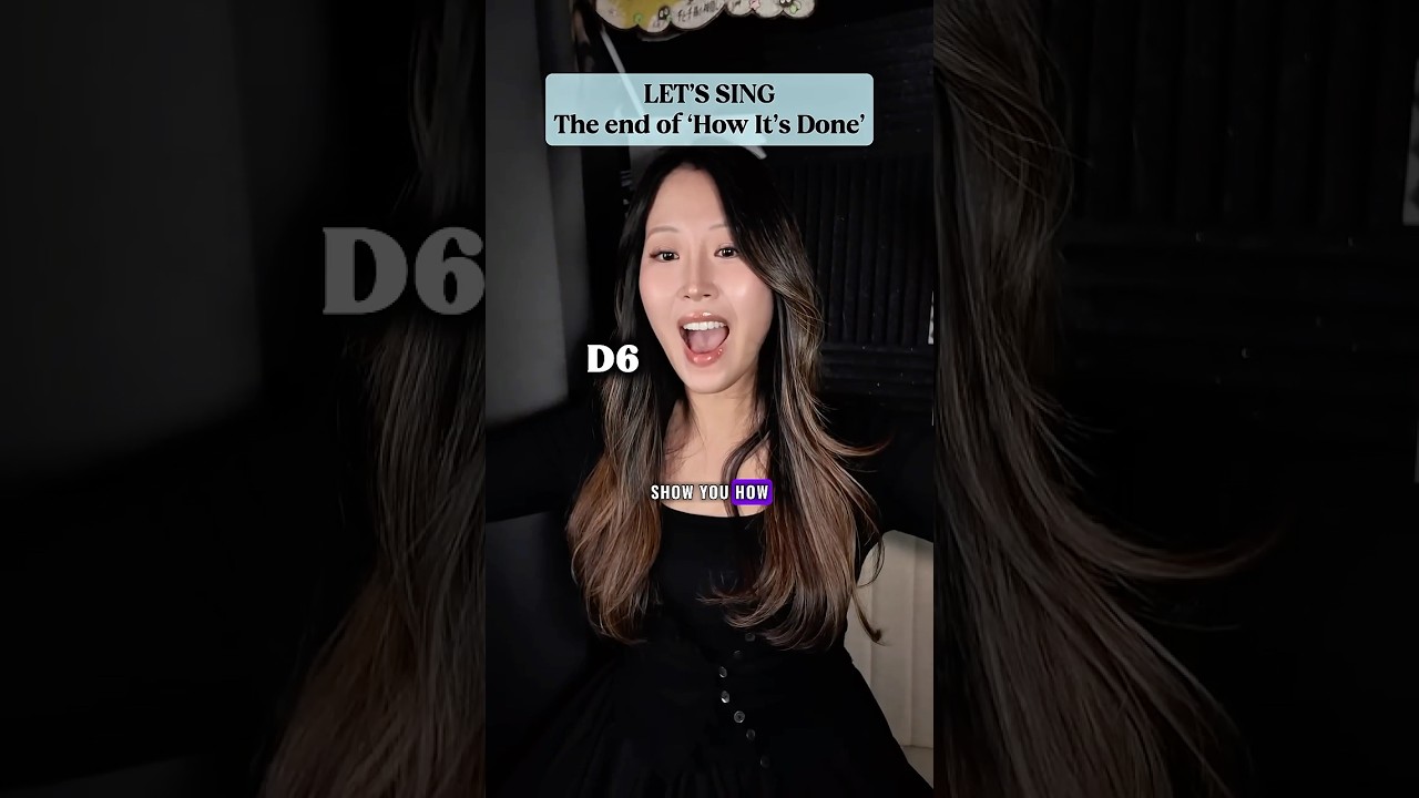 How to Sing High Notes (D6!!) Like Rumi from KPOP DEMON HUNTERS 🧨 for Altos