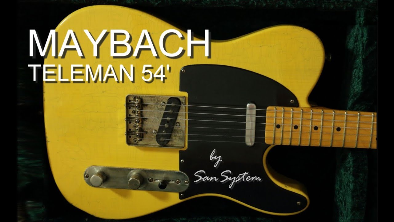 MAYBACH Teleman 54 - Butterscotch Aged