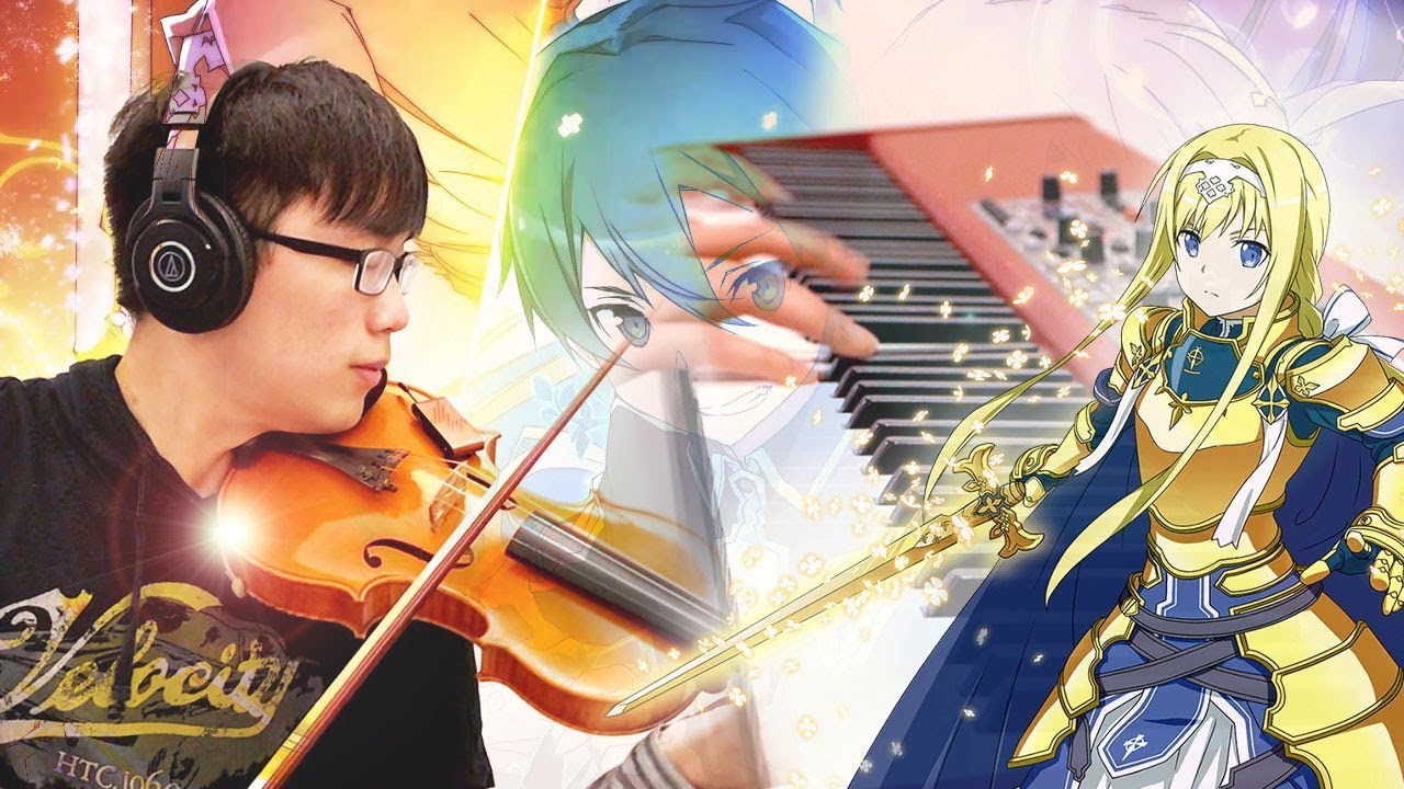 【ピアノ・バイオリン】ADAMAS / LiSA を弾いてみた【SWORD ART ONLINE ALICIZATION】