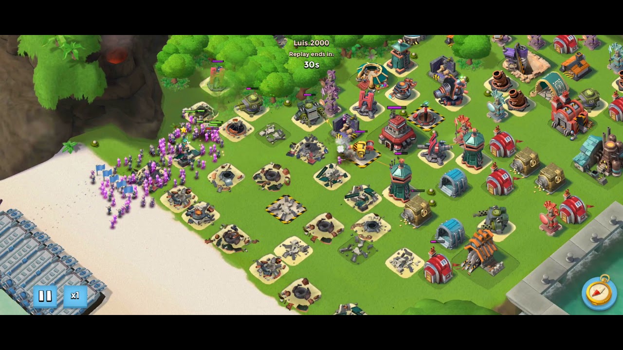 Defeating all Hammerman's base with Clone Riflemen