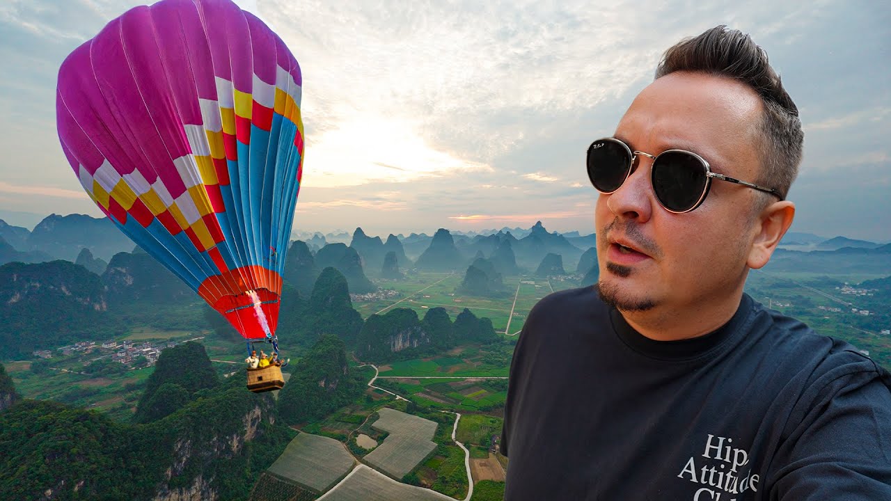 Cel mai înfricoșător moment din viața mea: aproape să mă prăbușesc cu balonul în China...