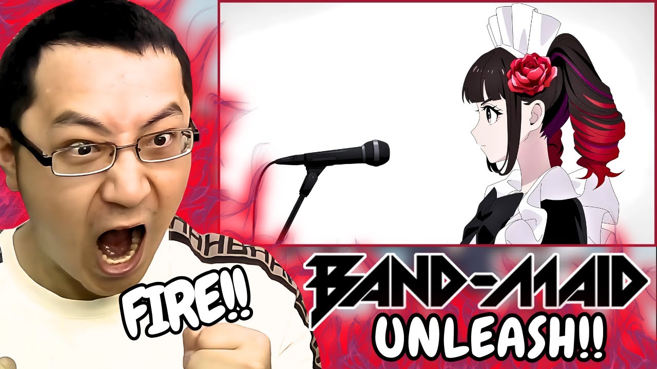 First Time Hearing BAND-MAID / Unleash!!!!! + Live Video | REACTION