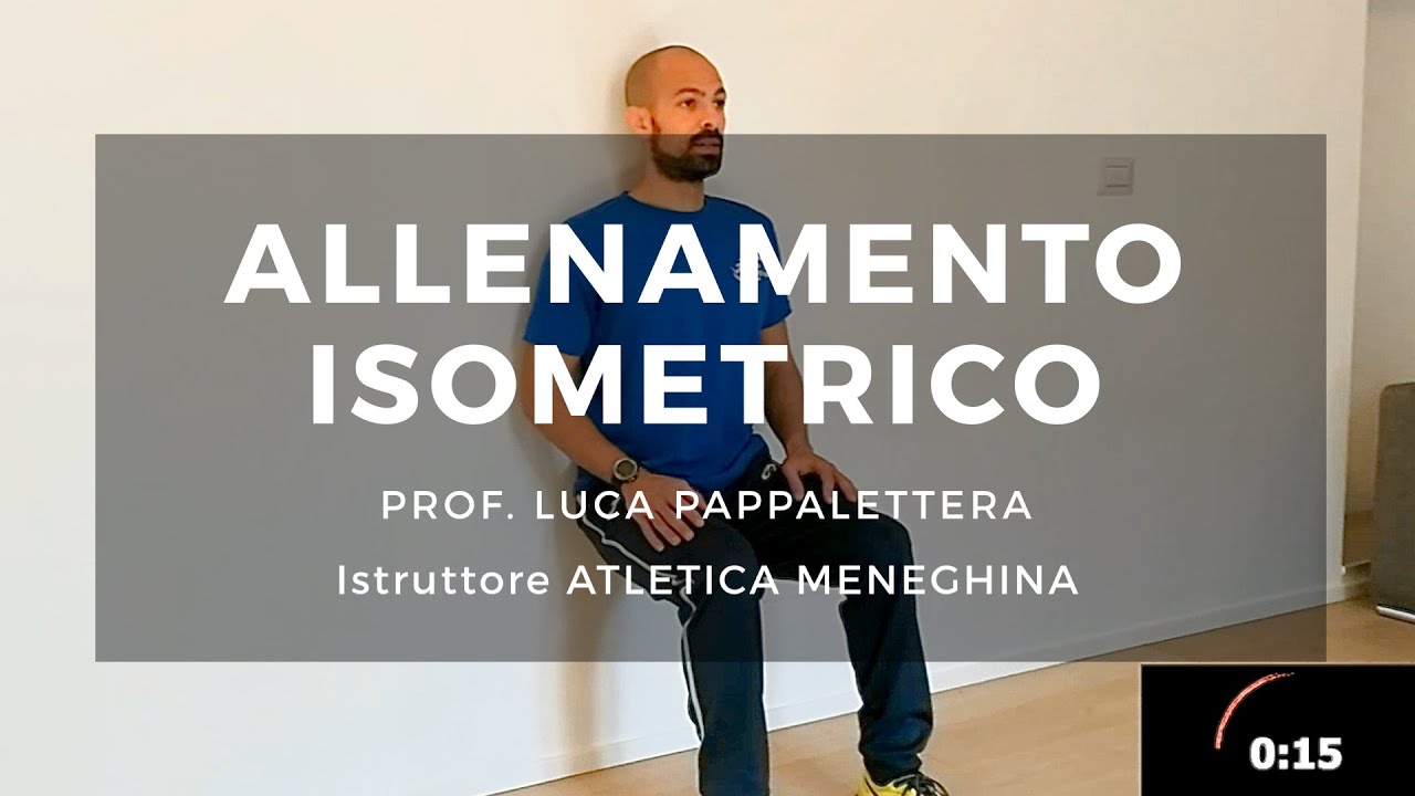 Allenamento Isometrico - Luca Pappalettera - Atletica Meneghina