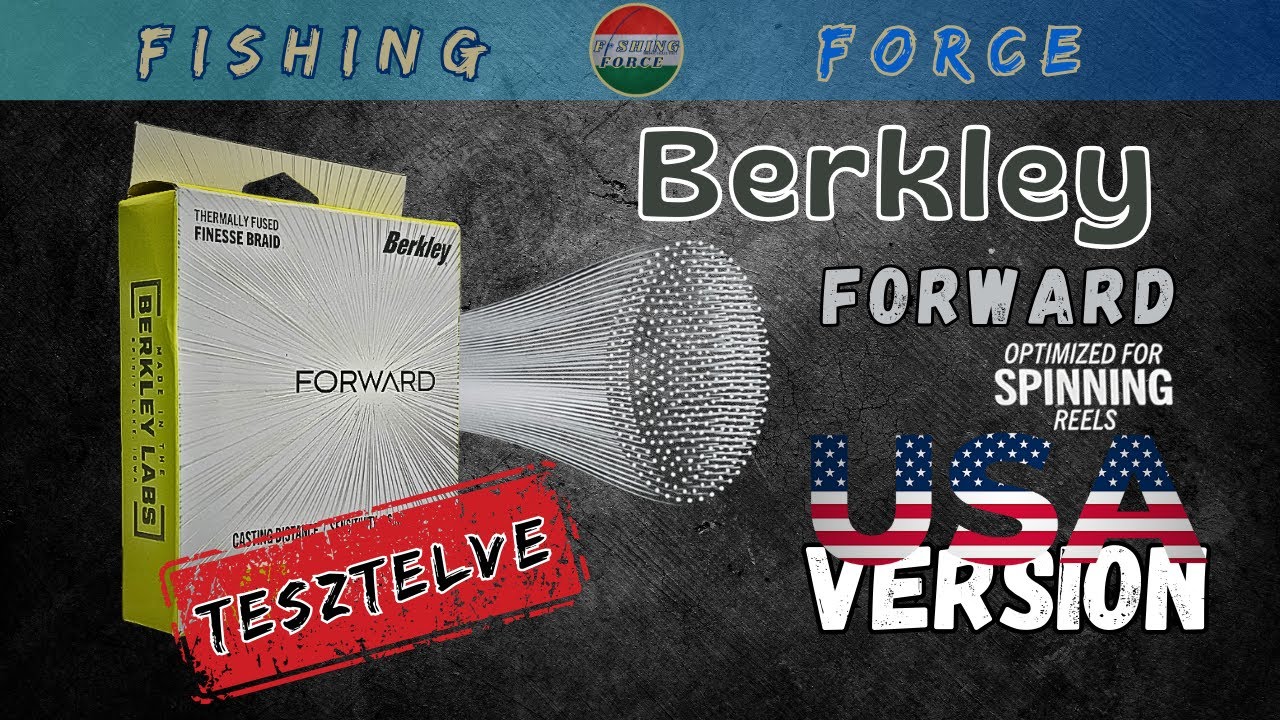 Berkley Forward 0,12mm 2,70kg horgász zsinór teszt #horgászat #berkley #nanofil #fishing