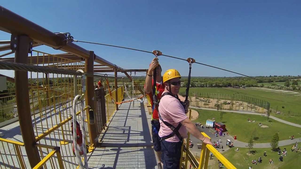 Tayto Park Zipline