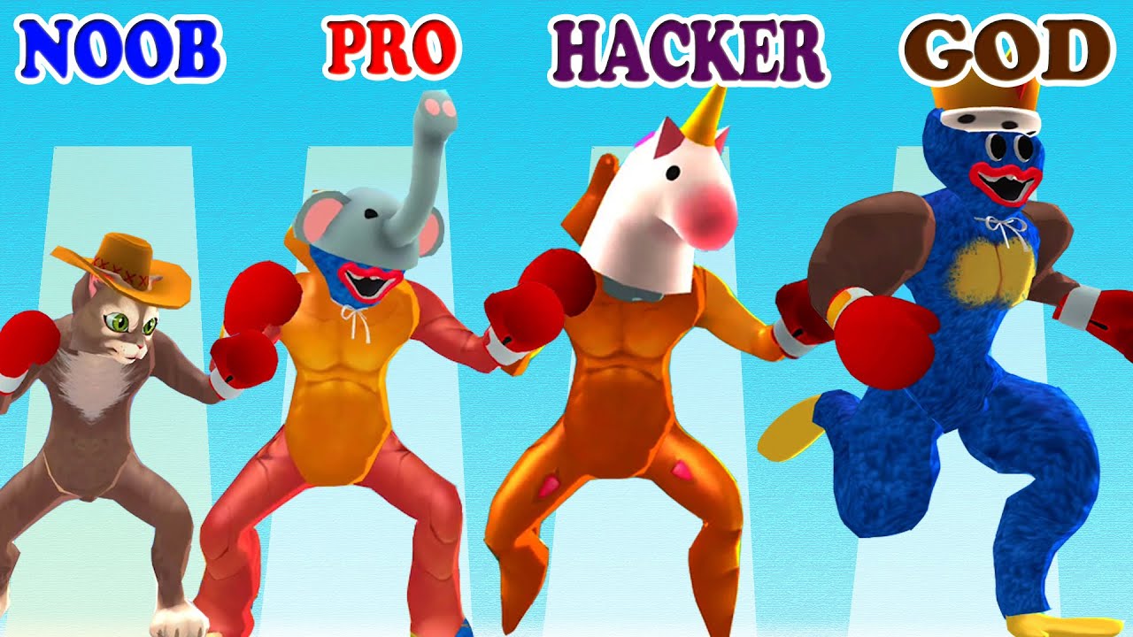 NOOB vs PRO vs HACKER vs GOD in Monster Egg Gameplay - Who are you?