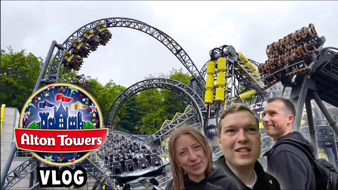 Englands BESTER und größter Freizeitpark! Alton Towers | Vlog 