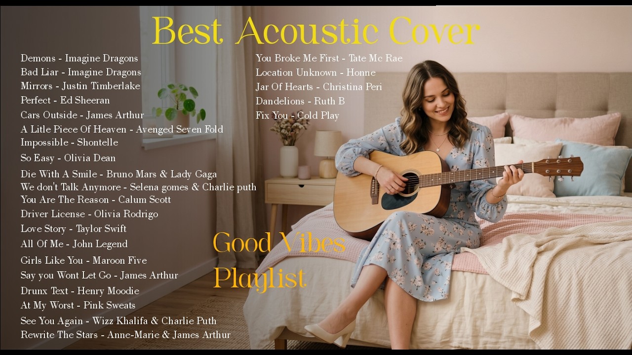 Positive Vibes Playlist 2026 💞🎵 | Best Acoustic Covers of Popular Songs | Top Spotify 2026 💗🎧
