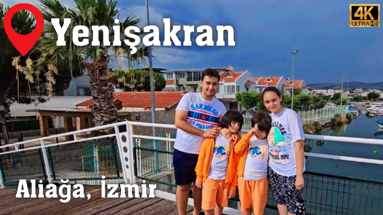 Yenişakran - Sahilde Yürüyüş - Izmir'in En Şirin Kasabaları  (2024) 4K