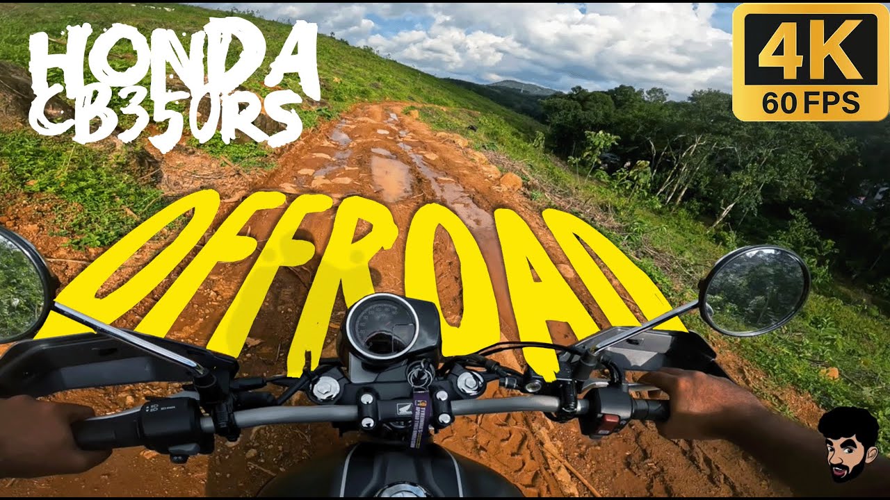 Honda CB 350 RS | Pure Sound | OFF ROAD | POV | Exhaust sound | [4K] | Part-1| Kerala #cb350rs