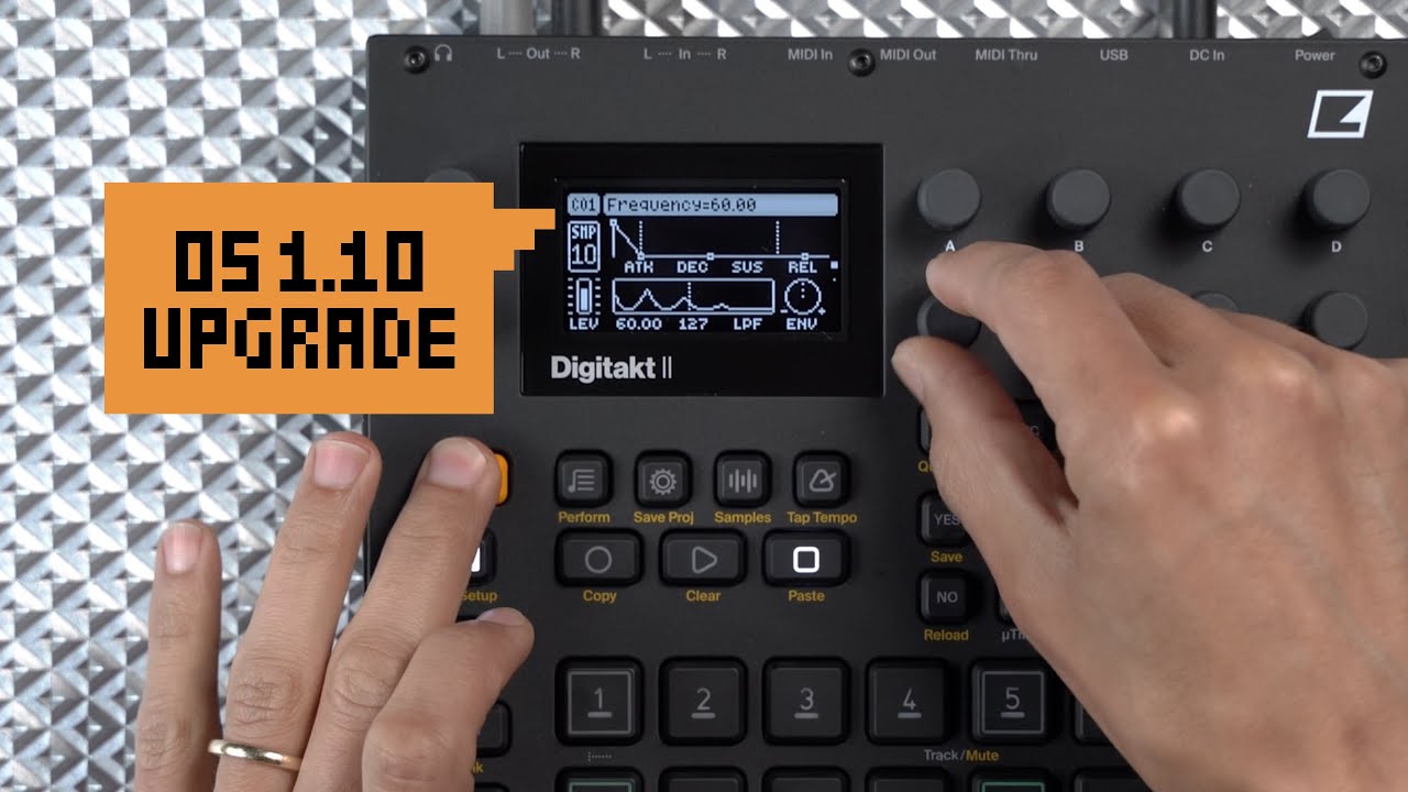 Digitakt II OS 1.10 Video Guide