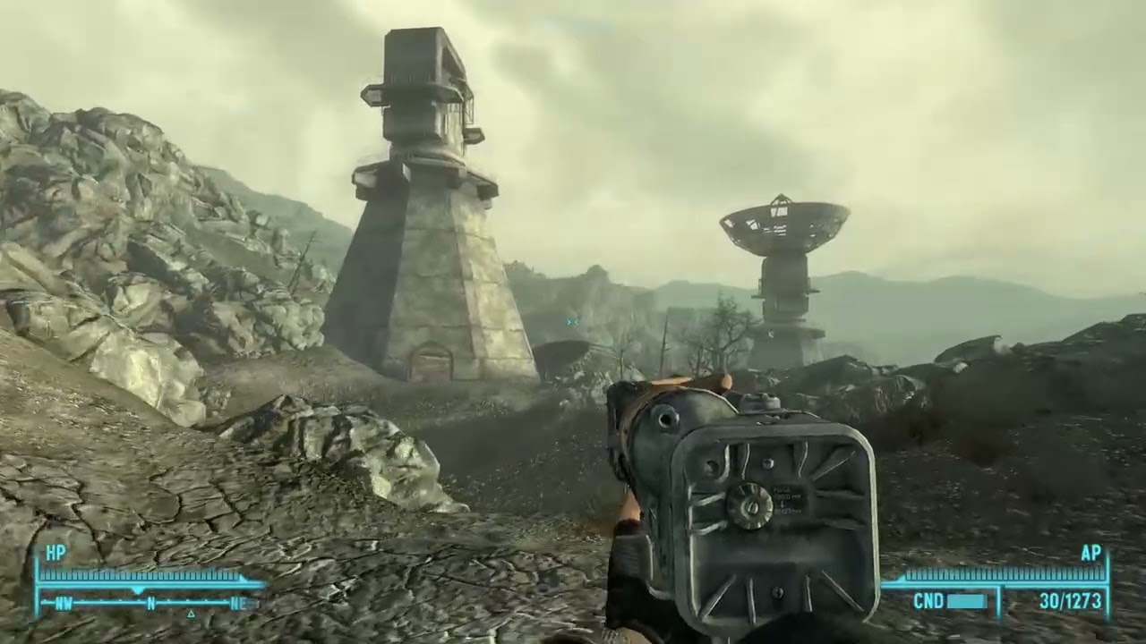 Finding SatCom Array NW 07c, Enclave Soldier already there