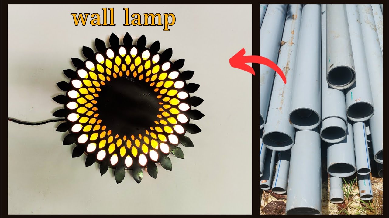 How To Make Wall Hanging Lamp | Antique Wall Lamp | Diy Wall Decor | Wall Decoration Ideas|