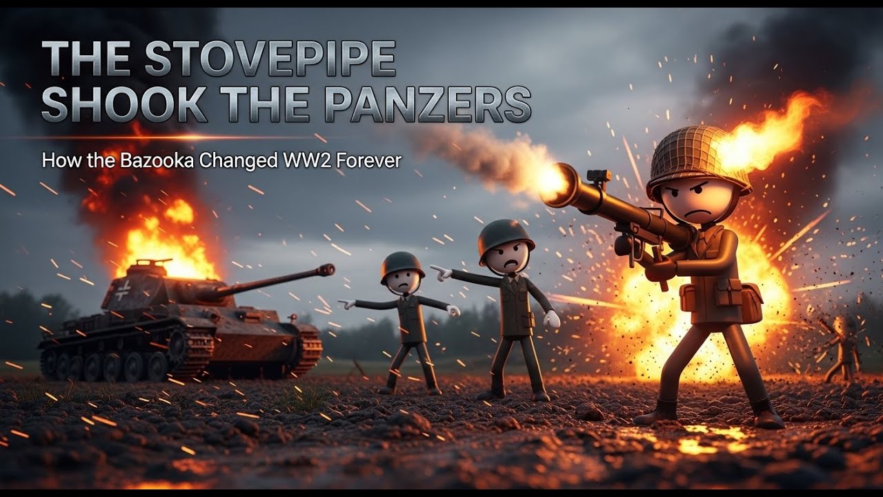 The Bazooka That Shocked Germany – When the 'Stovepipe' Destroyed Panzers