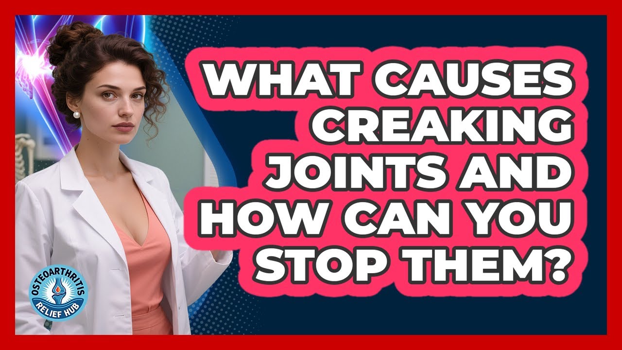 What Causes Creaking Joints And How Can You Stop Them? - Osteoarthritis Relief Hub