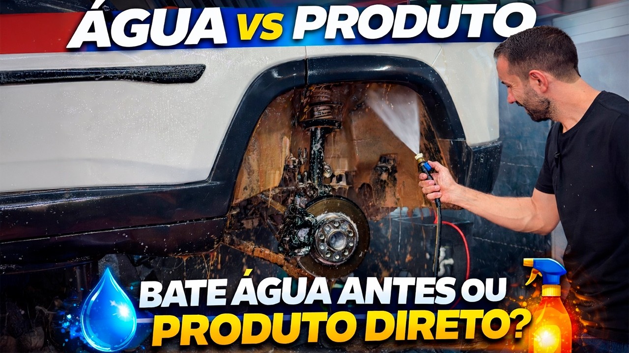 QUAL O MÉTODO QUE LIMPA MAIS RÁPIDO? | Água Antes ou Produto Direto?