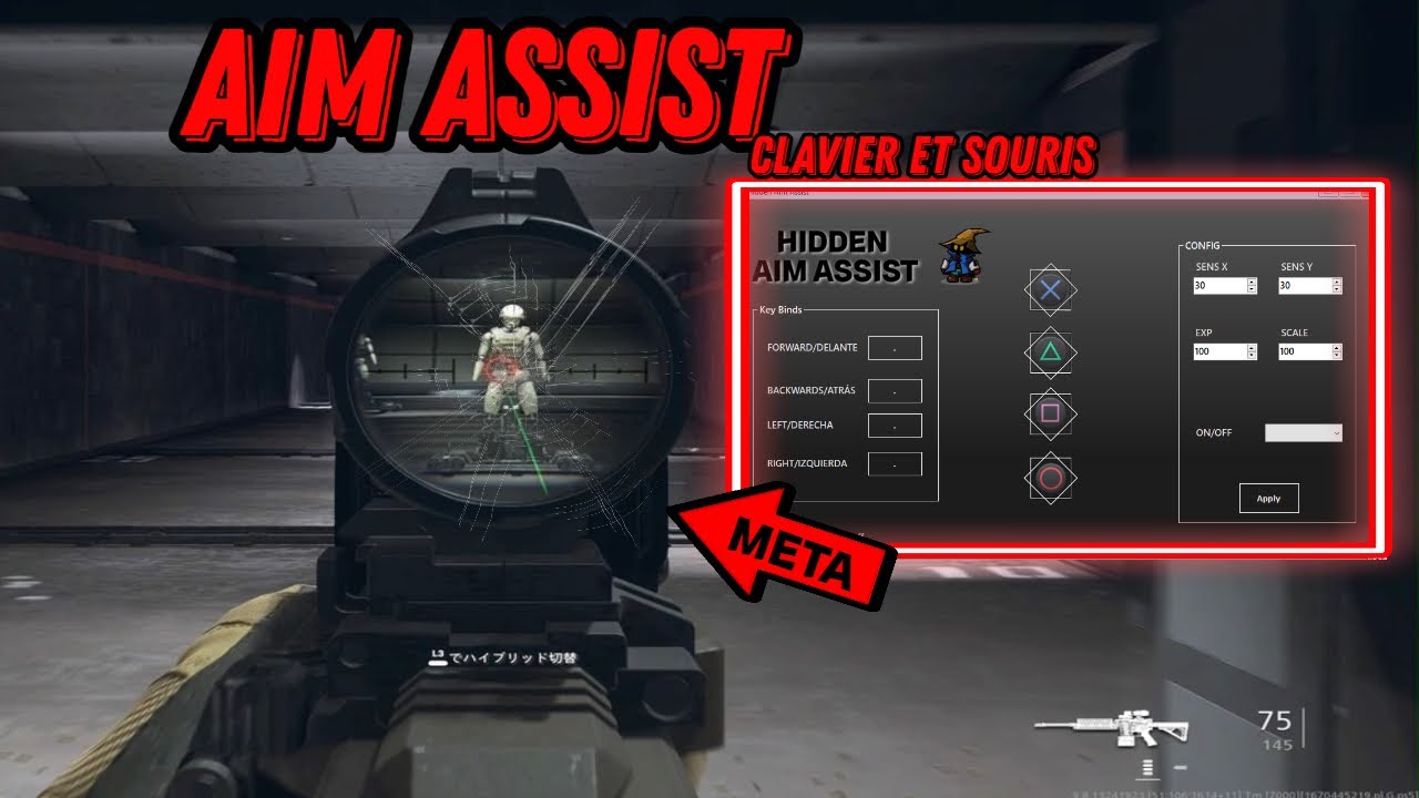 AIM ASSIST pour CLAVIER et SOURIS sur COD Warzone | 2025