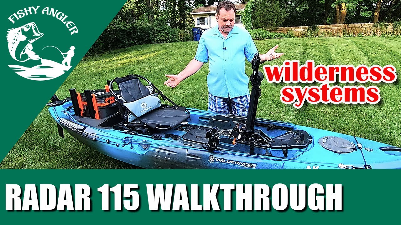 My Wilderness Systems Radar 115 kayak walkthrough, mods and upgrades