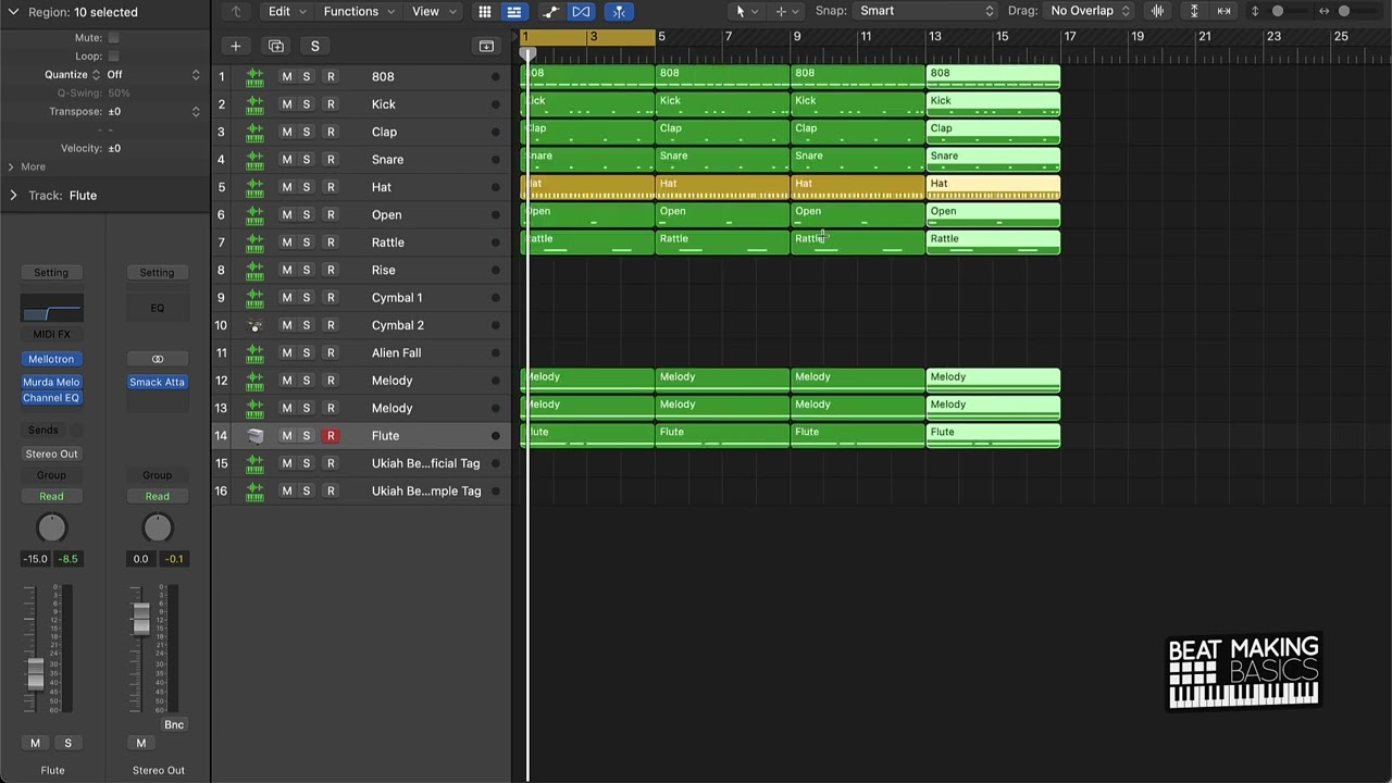 How To Make A Future Type Beat In Logic Pro X