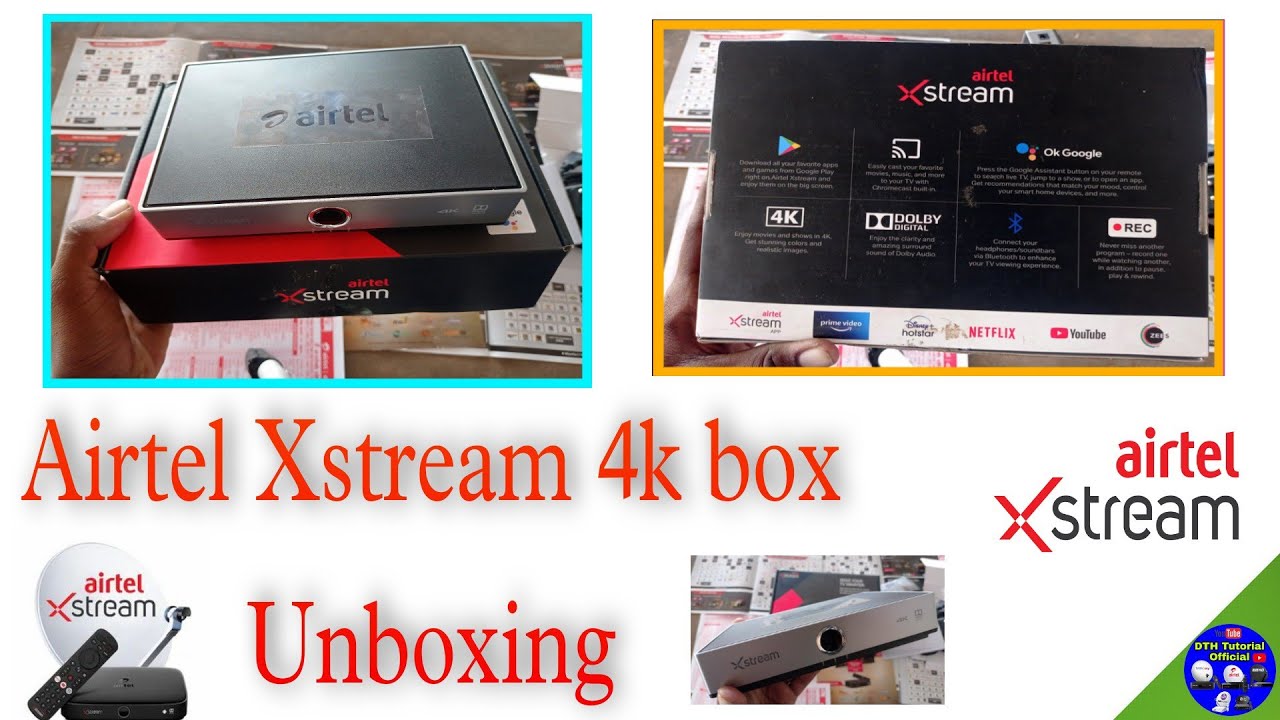 Airtel Xstream box 3.0 Unboxing & Video Quality checking / @dthtutorialofficial3933