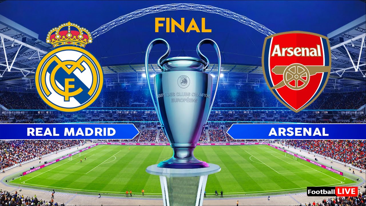 REAL MADRID vs ARSENAL - FInal UEFA Champions League 25/26 | Full Match All Goals | Simulation PES