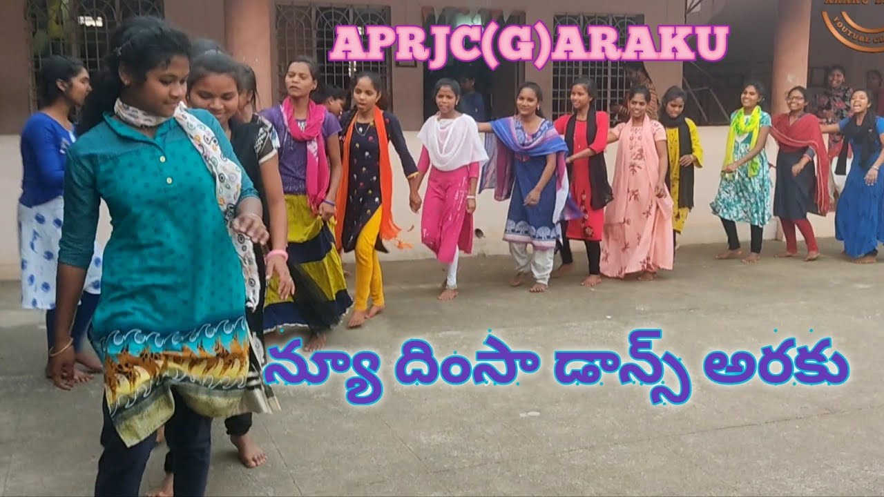 APRJC (G) ARAKU DIMSA DANCE /AP IN INDIA