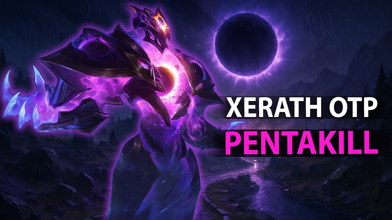 Xerath Pentakill Gameplay – Arcane Sniper Deletes Everyone | League of Legends Ranked 2025 (4K)