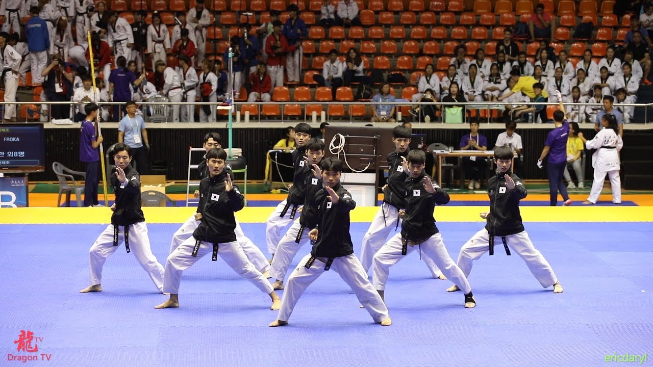 FROKA 2018 제주 한마당 Jeju Hanmadang，Taekwondo Aerobic Senior，1st. Champion 7.80，Special Version
