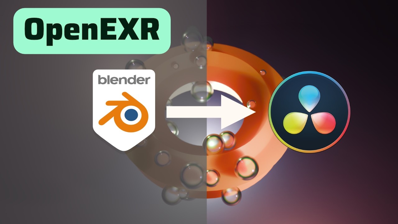 Blender OpenEXR to DaVinci Resolve: Quick LUT workflow