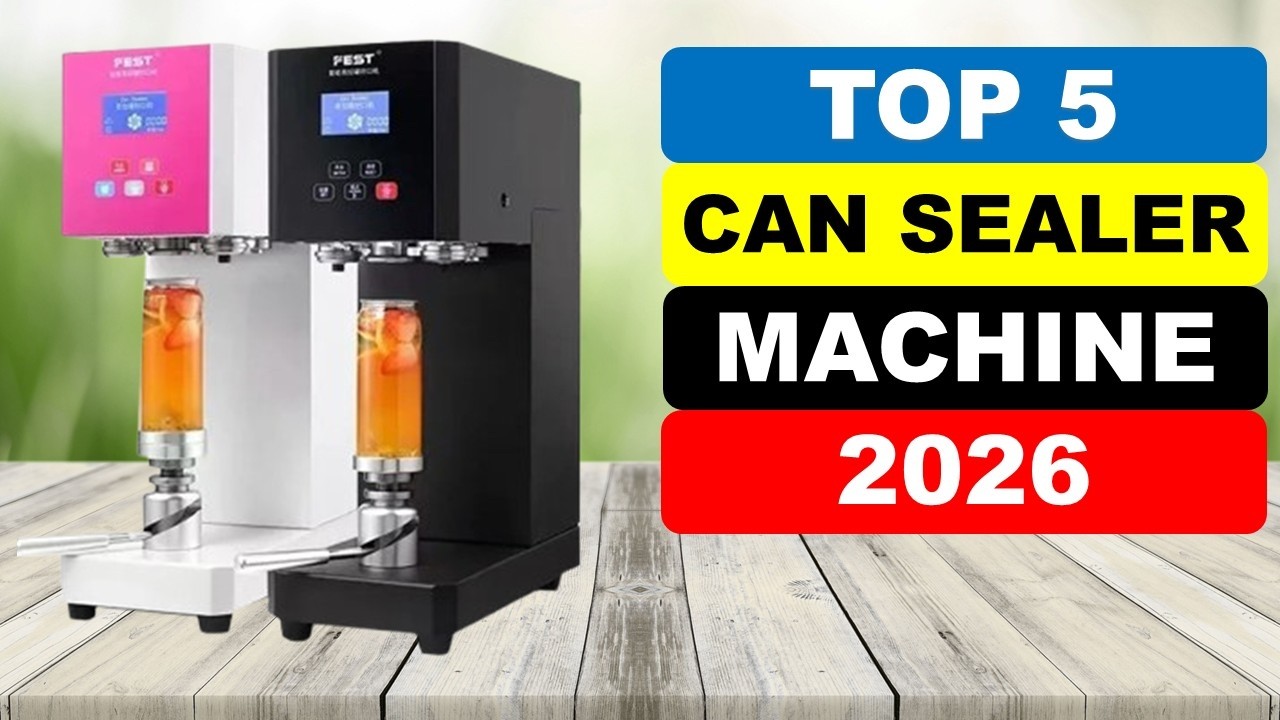 Top 5 Best Can Sealer Machine In 2026 | Best Can Sealing Machine 2026