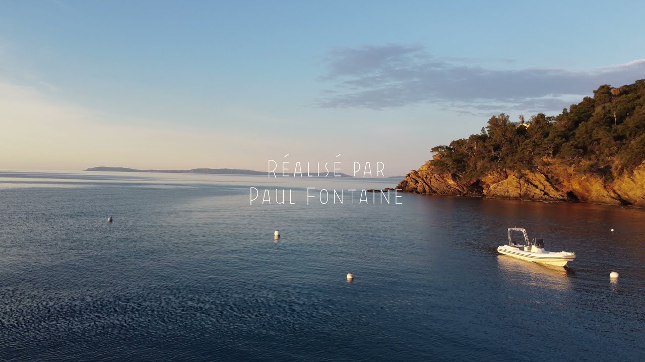 Plage de Pramousquier - DJi Mavic Mini 2 - 4K