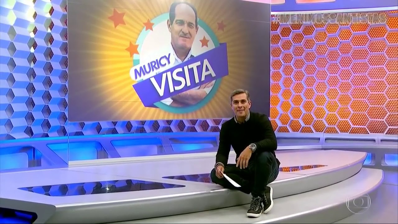 Globo esporte: Muricy Ramalho e Cuca no CT Rei Pelé!