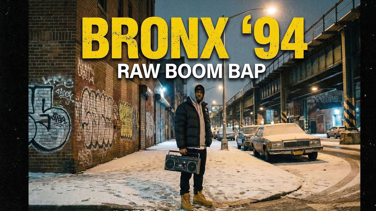 Walking Through The Bronx in 1994 | Raw 90s Boom Bap Mix