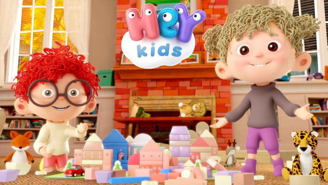 Opruimen liedje (Oeps, wat een zooi! 🙀) | Kinderfilmpjes Nederlands | HeyKids - Kinderliedjes