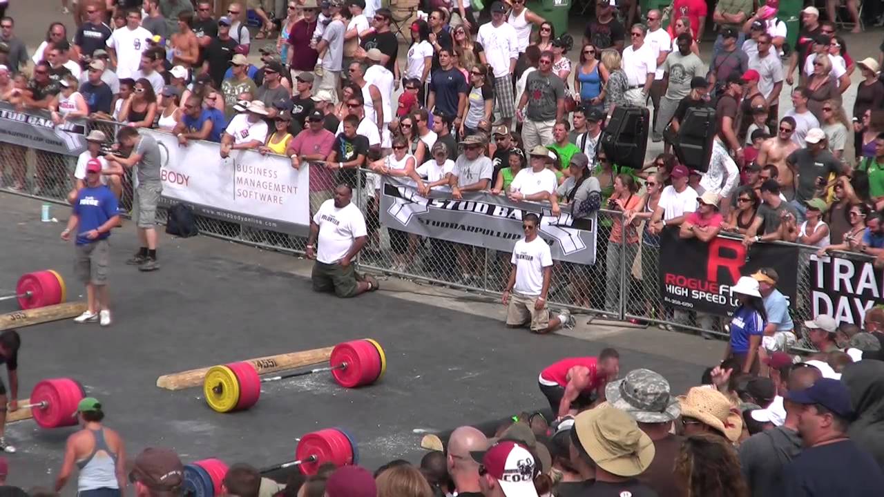 Deadlift Ladder: Men - 2009 CrossFit Games
