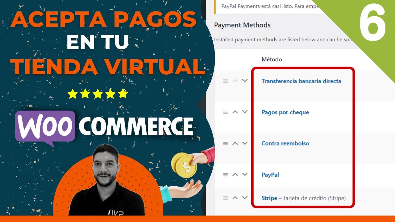 Cómo Configurar Ajustes de Pago en WooCommerce y ACEPTA PAGOS 💰 Curso TIENDA VIRTUAL 2023 Video #6